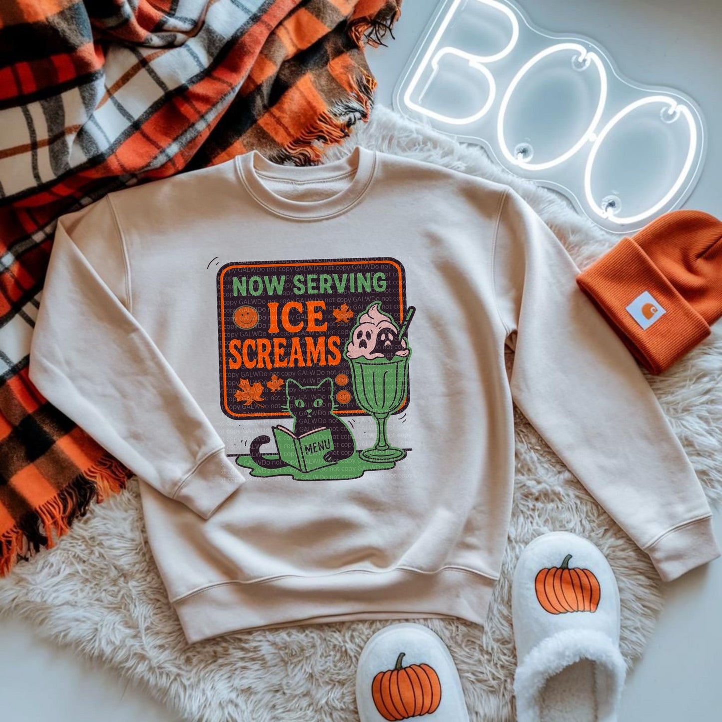 Now serving ice screams tee or sweatshirt