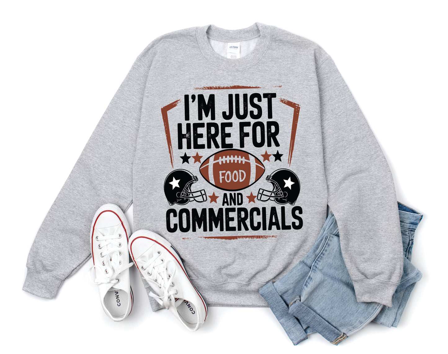 I’m Just Here For Food And Commercials Tee/Sweatshirt