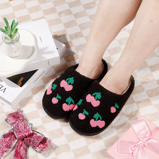 Black Cherry Slippers *CIJ Special*