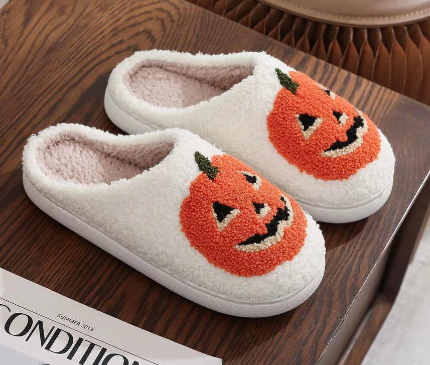 White Pumpkin Slippers *CIJ SPECIAL*