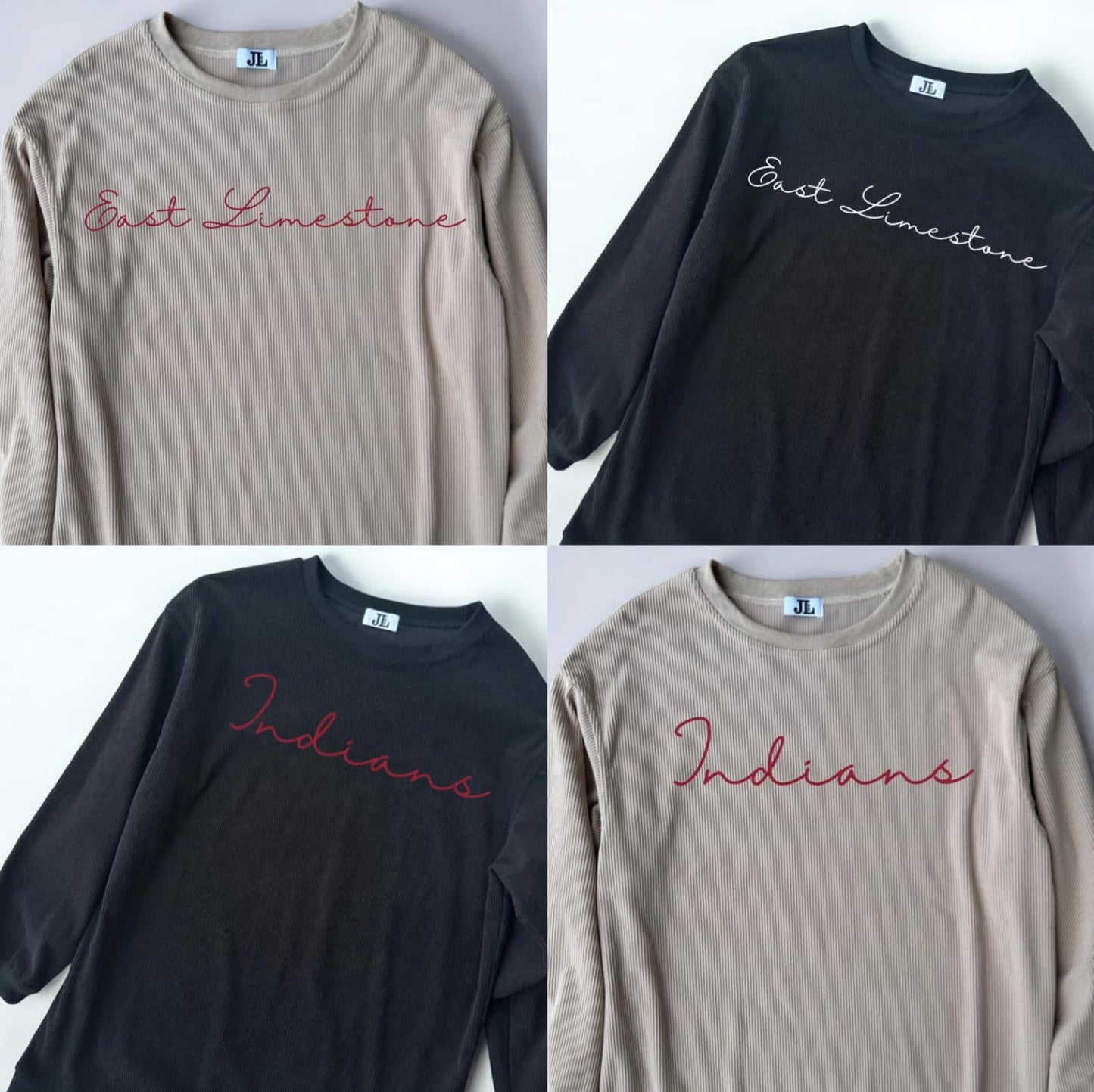 Customized Script Corded Crews