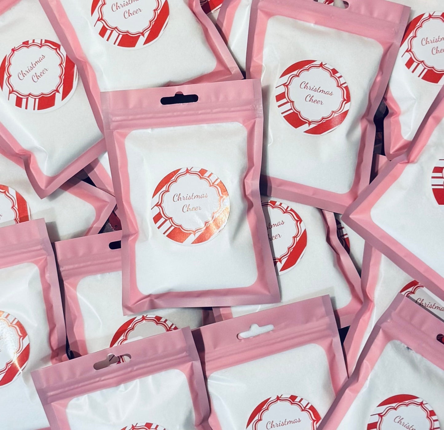 Christmas Cheer Laundry Detergent and Multipurpose Cleaner Tester Bags