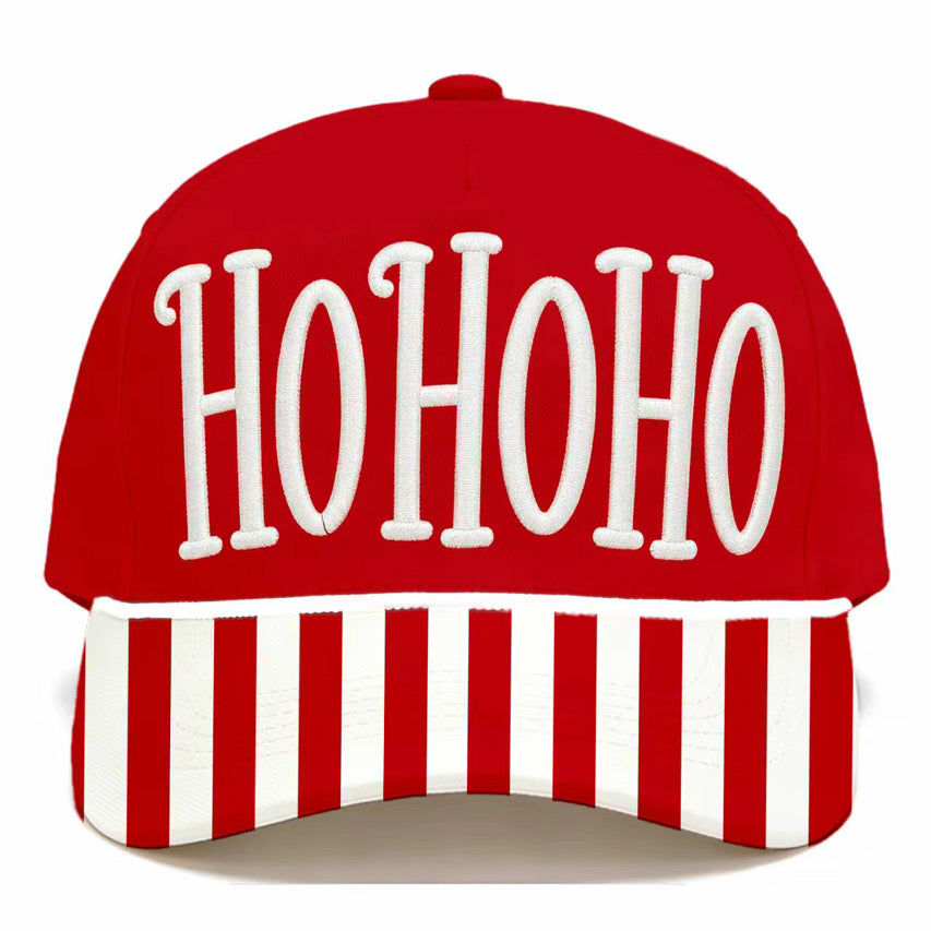HO HO HO Striped Hat *CIJ SPECIAL*