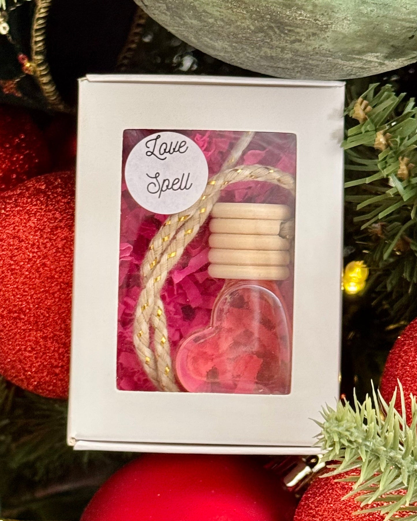 Love Spell Heart Car Diffuser