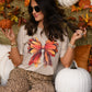 Feather Bow Tee