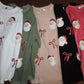 Santa Bow Corded Crews