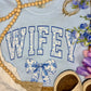 Floral Wifey Bow Tee