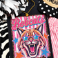Bobcats Pink Stripe Preppy Tee