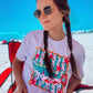 Colorful Coastal Fish Graphic Tee | Bright Beach Boutique Shirt | Summer Lake Day Graphic Tee | Fun Southern Fish T-Shirt