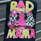 RAD MOM neon face tee or sweatshirt