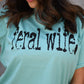 Feral Wife Crop/Tee