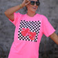 Checkered Cherries Tee