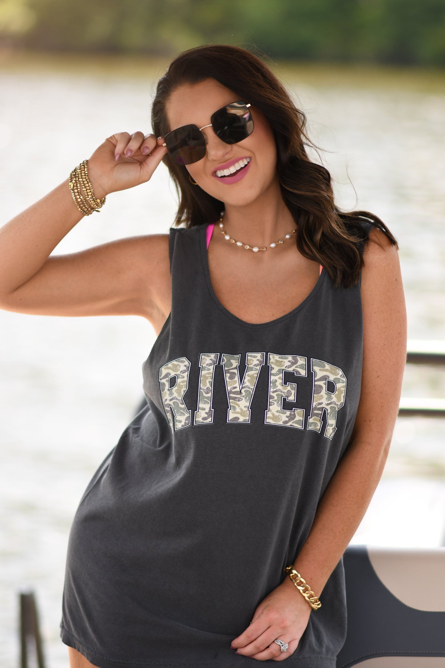 River Camo Tank/Tee