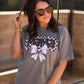 Mama & Sissy Baseball Bow Tees