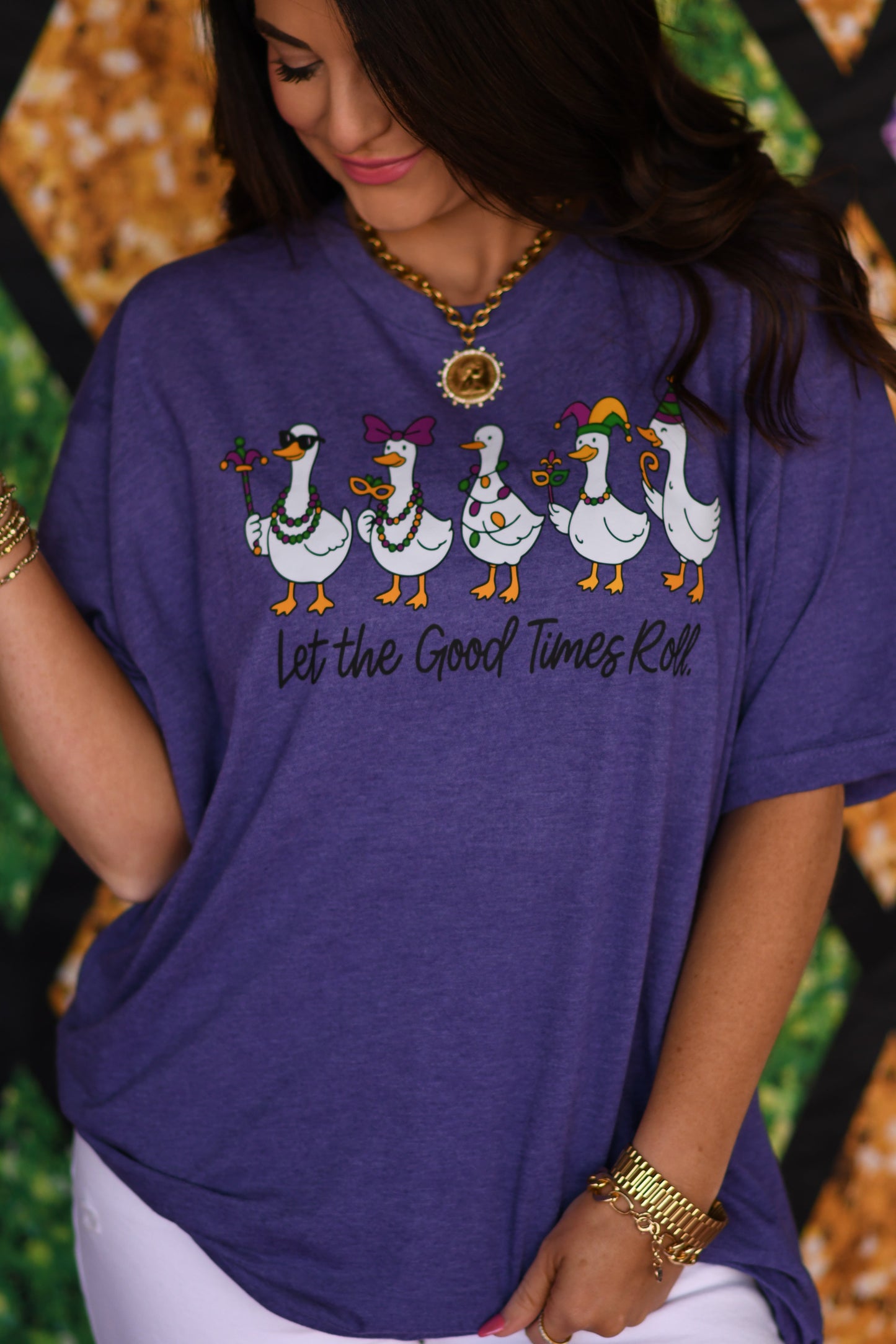 Let The Good Times Roll Geese Tee