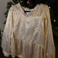 Metallic Babydoll Tops
