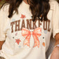 Thankful Leaves Bow Tee