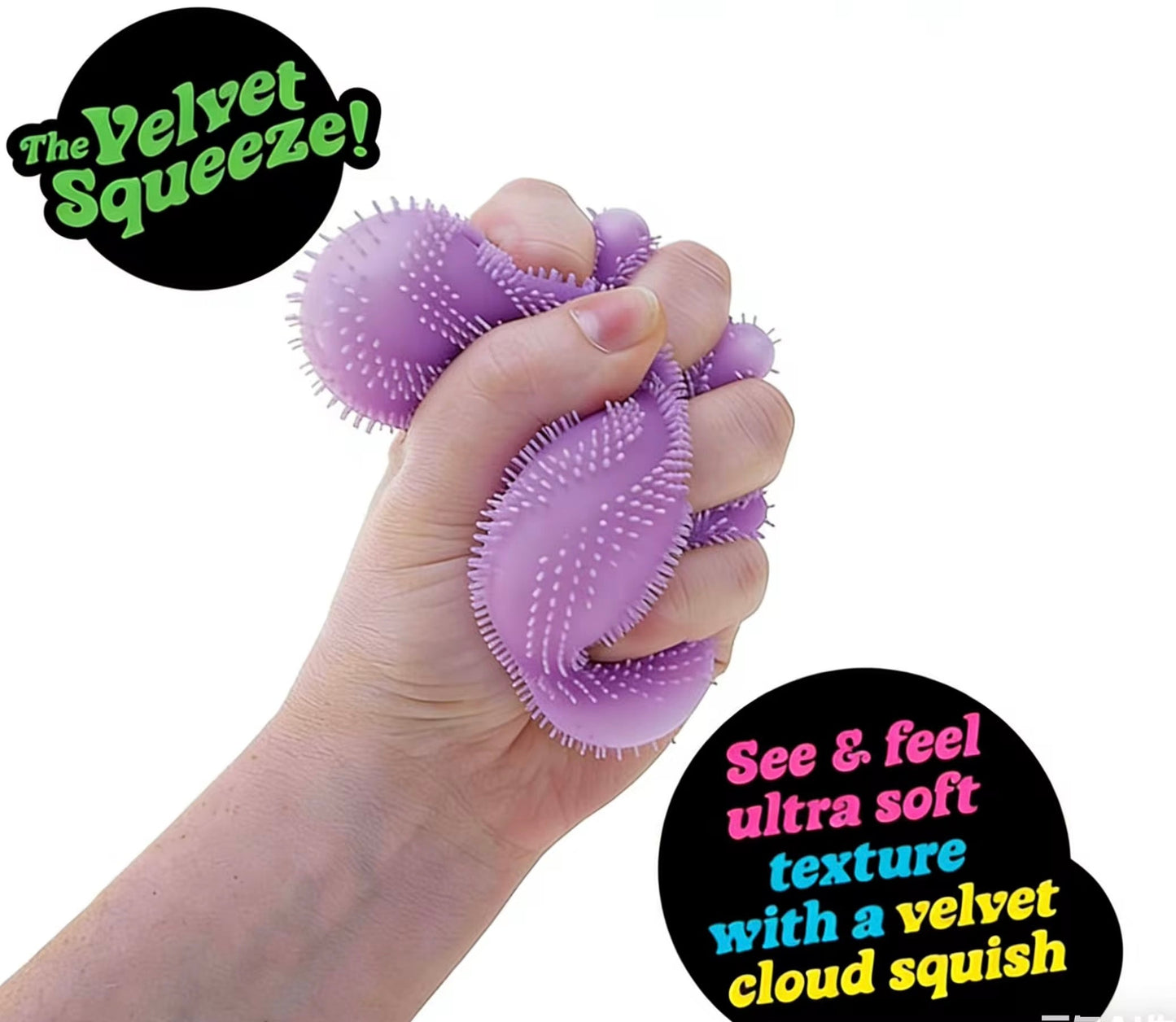 *SALE* Wavy Fuzz Ball Squishy - READY TO SHIP