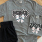 Mama & Sissy Baseball Bow Tees