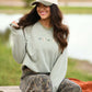 Ducks and Bows Embroidered Sweatshirt