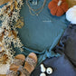 Blue Spruce Dainty Mama Embroidered Tee