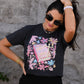 Just A Girl Who Loves Jesus Floral Tee