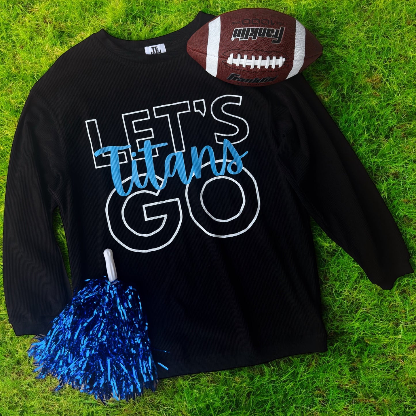 Customized “Let’s Go” Corded Crew