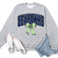 Seahawks Striped Bow Tee/Sweatshirt