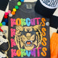 Bobcats Neon Mascot Tee