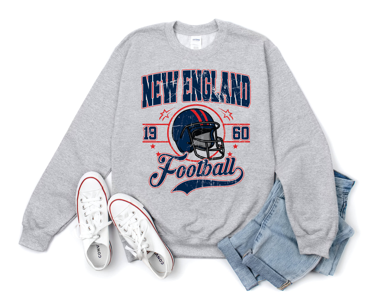 New England Football Tee/Sweatshirt