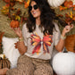Feather Bow Tee