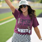On Game Days We Wear Maroon and White Tee