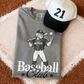Baseball Club & Softball Club Mascot Tees (60 Mascots Available)