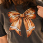 Football Bow Tee