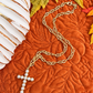 RTS Ashton 18K Gold Pearl Cross Necklace