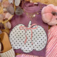 Polka Dot Pumpkin Bow Tee