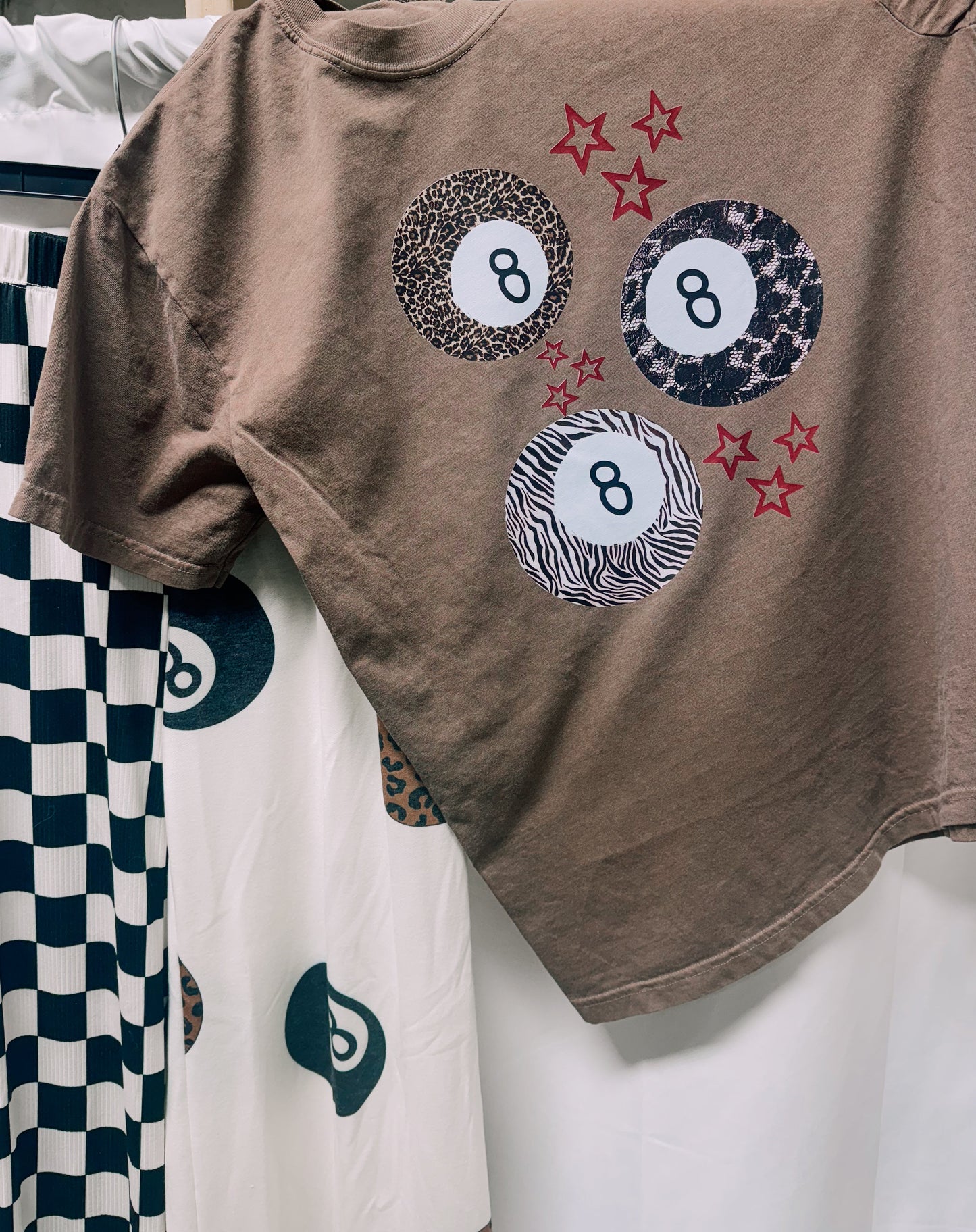 8 Ball Espresso Graphic Tee