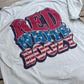 Red White Boozy Distressed Tee