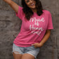 Maid Of Honor Lace Bow Tee