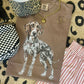 GSP Pointer Faux Rhinestone Dog Tee