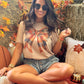 Plaid Bow Tee