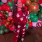 RTS Red Santa Sequin Textured Set