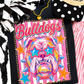 Bulldogs Pink Stripe Preppy Tee