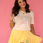 Colorful Teacher Bow Tee