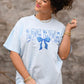 Floral Dog Mom Bow Tee