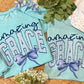 Amazing Grace Blue Bow Tee/Sweatshirt