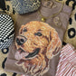 Golden Retriever Faux Rhinestone Dog Tee