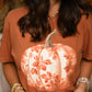 Orange Chinoiserie Pumpkin Tee