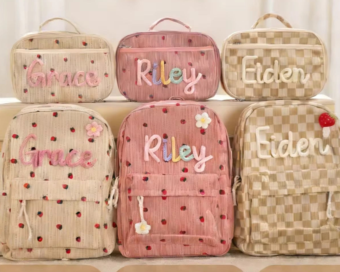 Printed Custom Yarn Backpack *PRE ORDER*