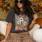 Fall Florals and Pumpkins Tee